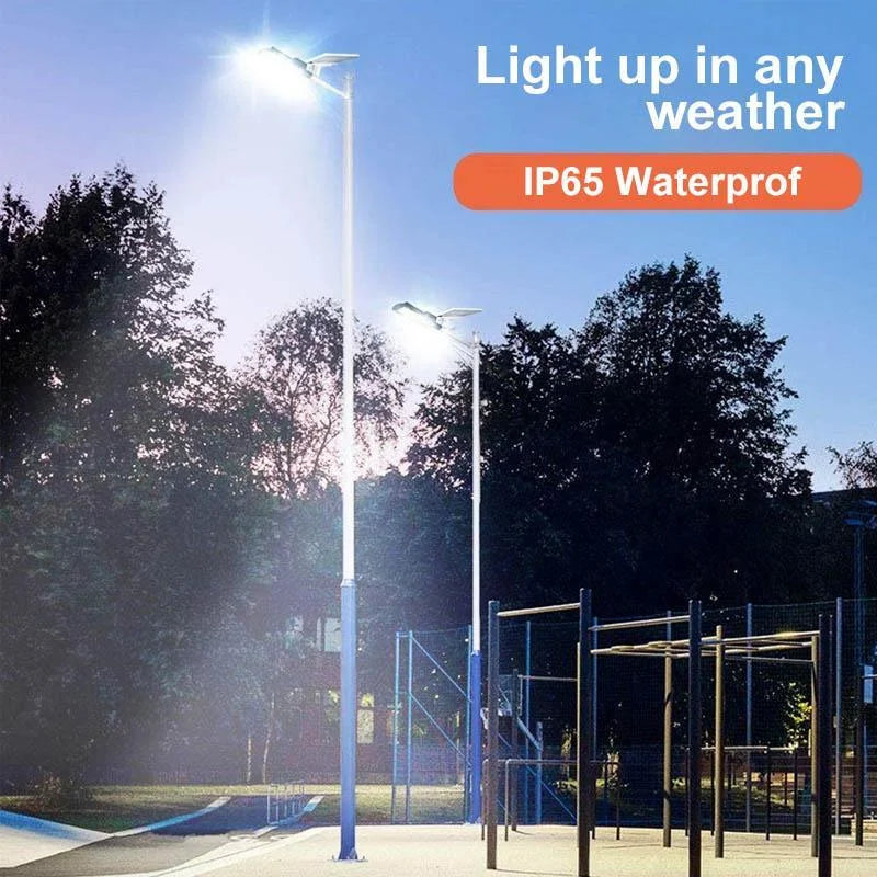 High-Efficiency Solar-Powered Outdoor Light