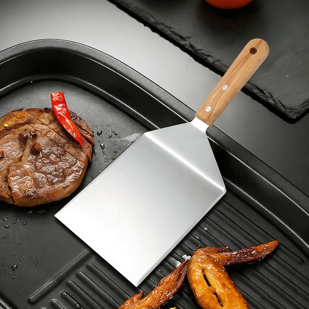 GrillMaster Pro – Premium Ergonomic BBQ Spatula