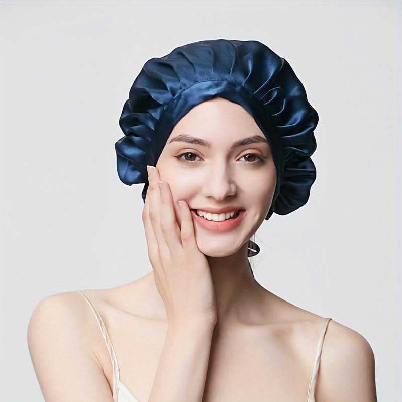 SilkDream Adjustable Sleep Bonnet for Hair Protection