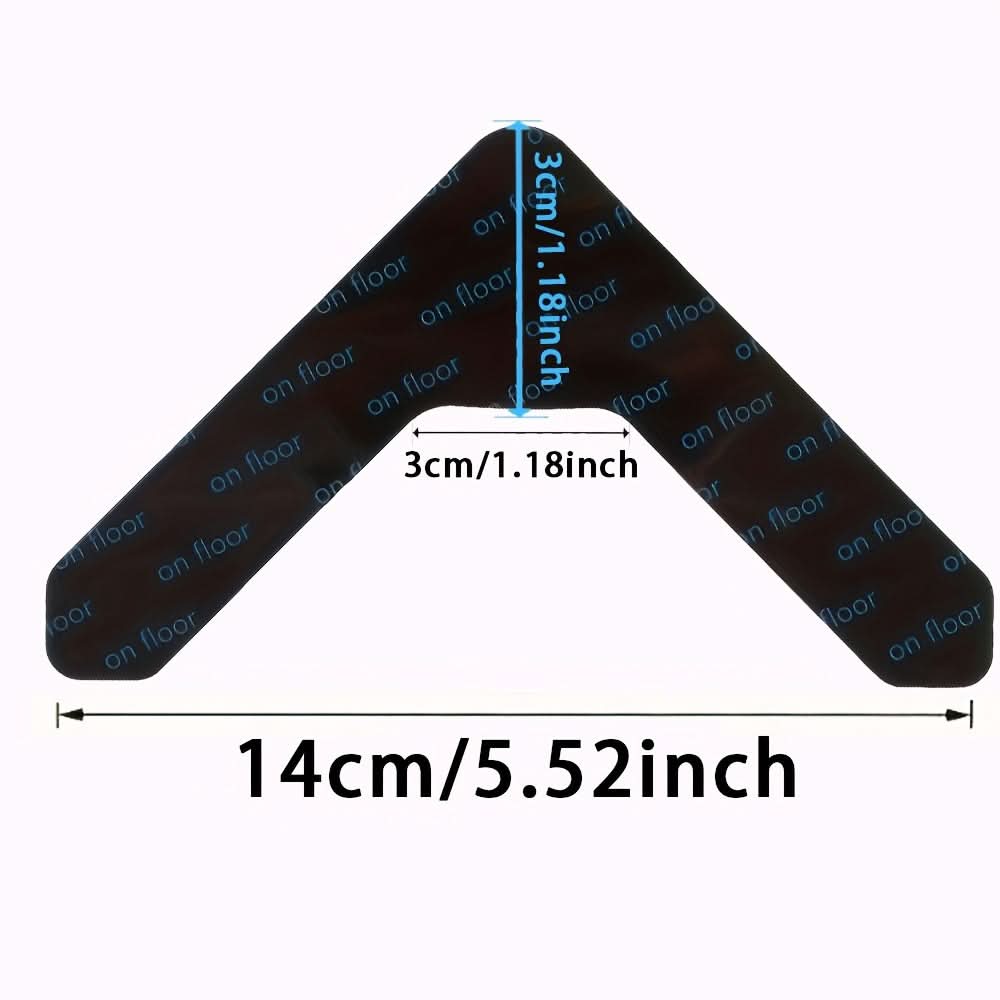 SecureGrip™ Reusable Non-Marking Carpet Stickers for Home and Office