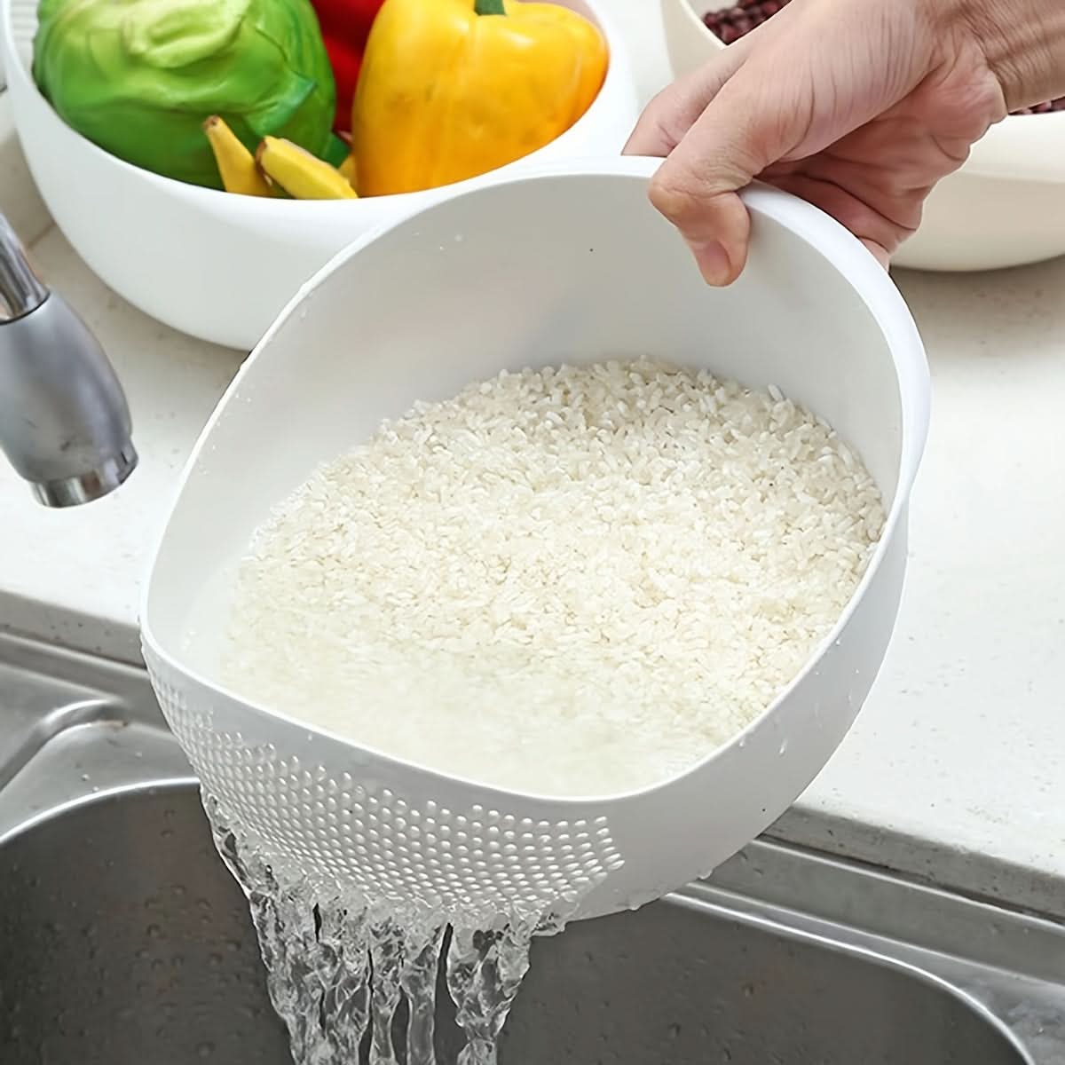 SmartClean - All-in-One Kitchen Washing and Draining Basket
