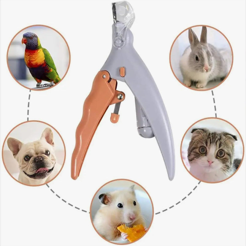 Smart Pet Nail Trimmer with Illuminating LED Feature