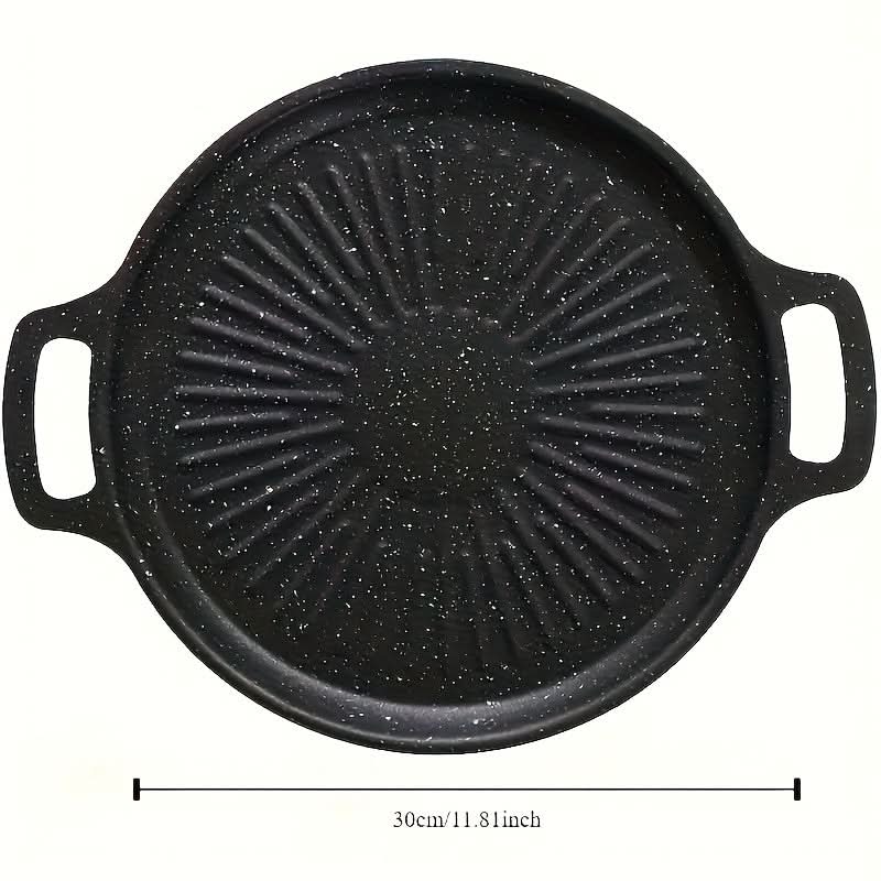 Nomad Chef – Portable Cast Iron Grill Pan for Outdoor Delights
