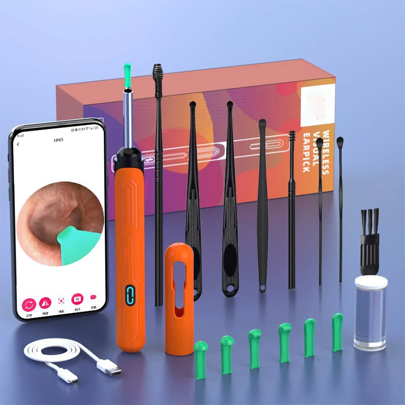 Visual Ear Cleaning System with HD Camera