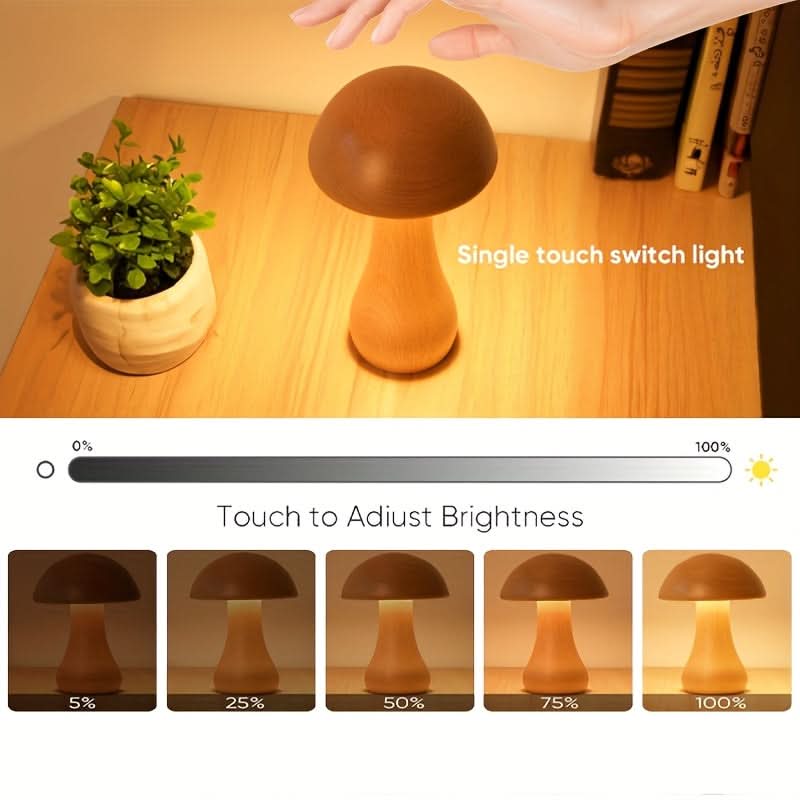 Luminous Fungi – Adjustable Glow Table Lamp
