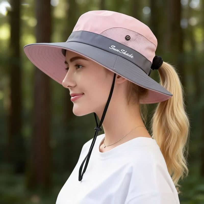Explorer's Wide Brim Outdoor Hat with Ventilated Design