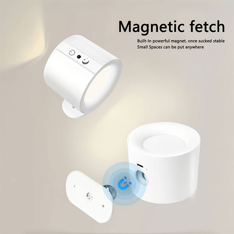 AuraFlex – Versatile Rechargeable Wall Light