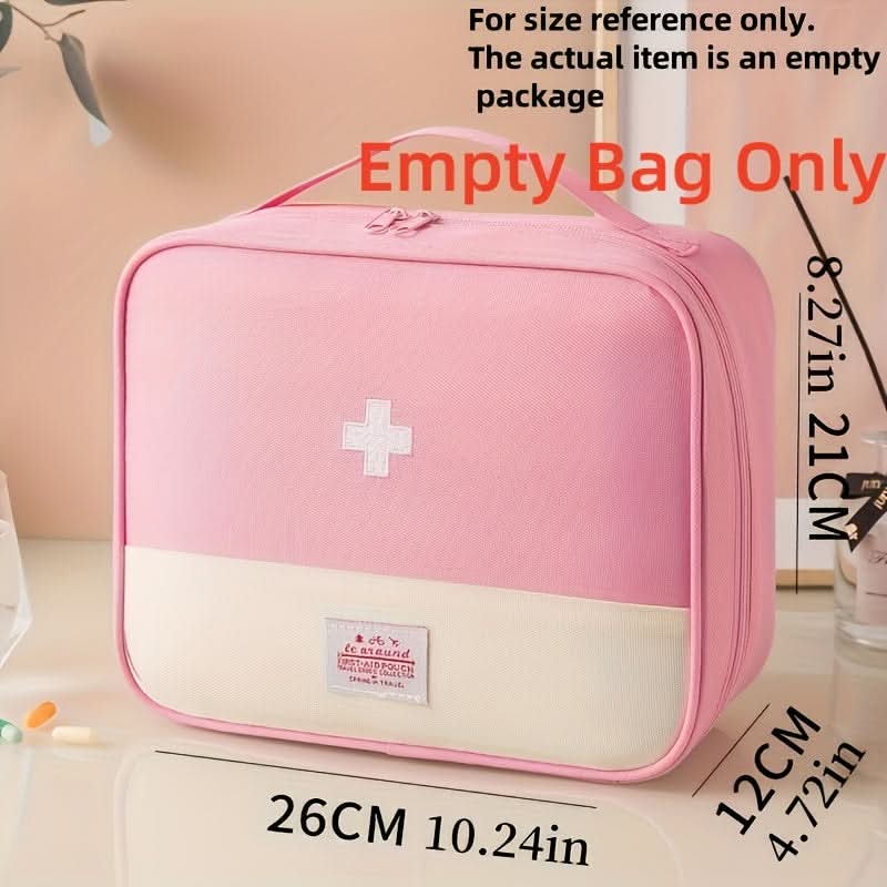 MedSafe Pro - Extra-Large First Aid Organizer for Travel & Home