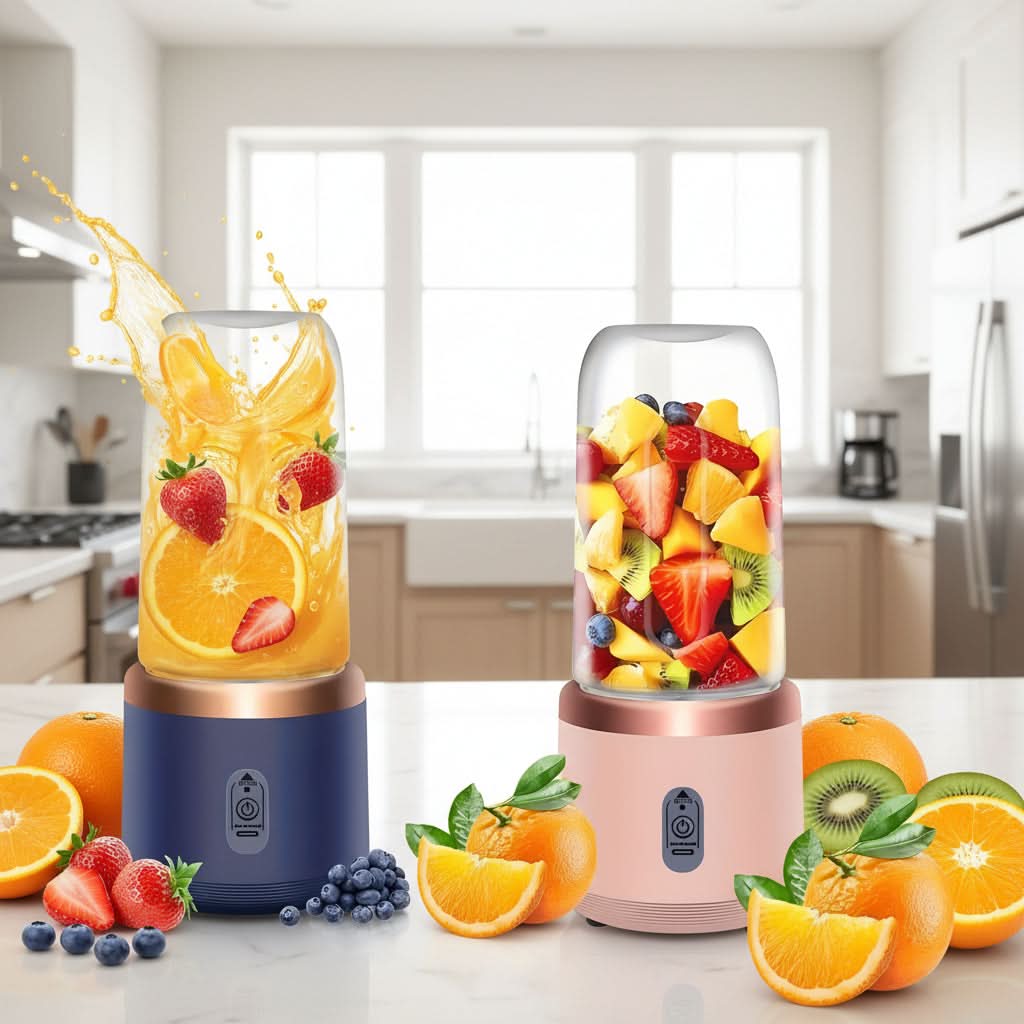 BlendMate – Portable USB Rechargeable Juicer for Everyday Use
