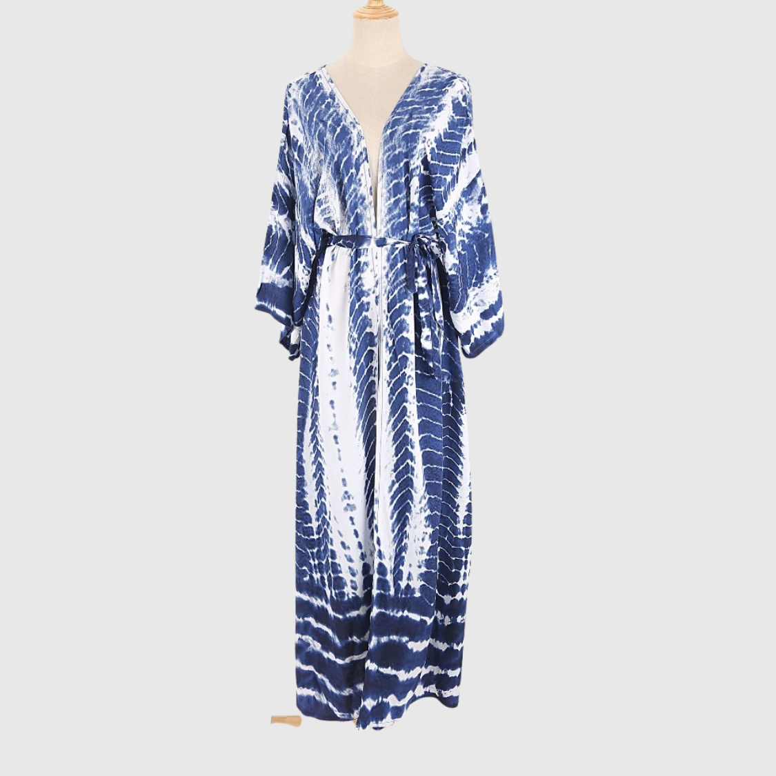 Sunkissed Bliss – Vibrant Beach Kimono Cover-Up
