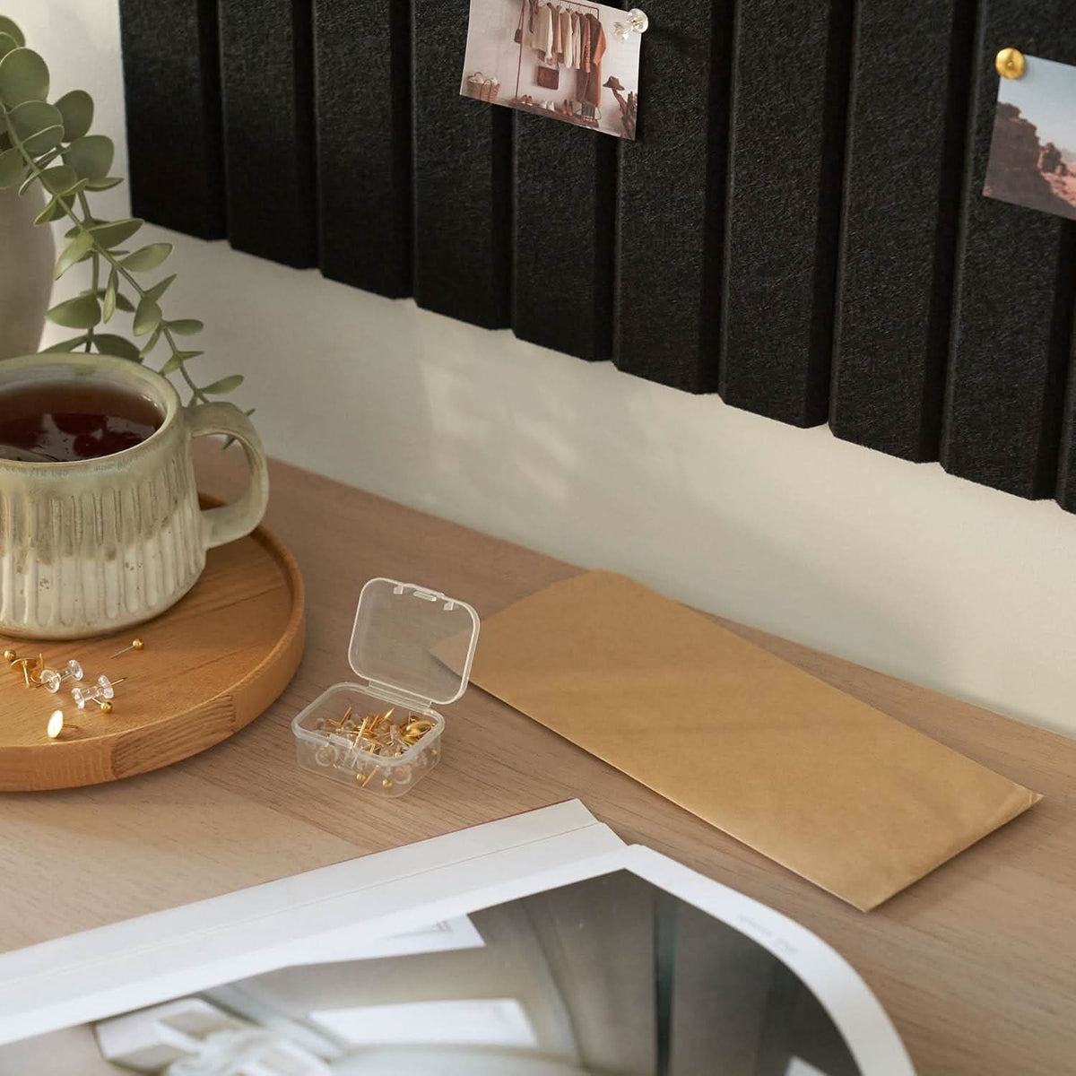 Chic Curved Felt Display Board for Elegant Wall Décor