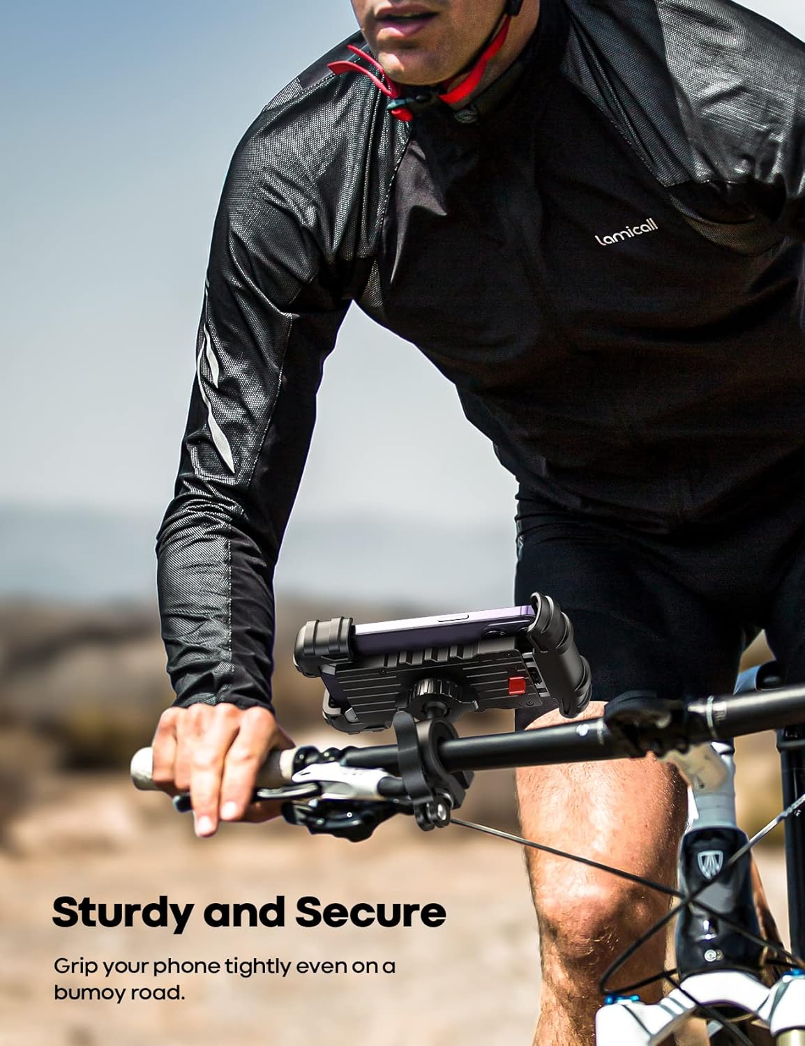 Secure Smartphone Holder for Motorcycles