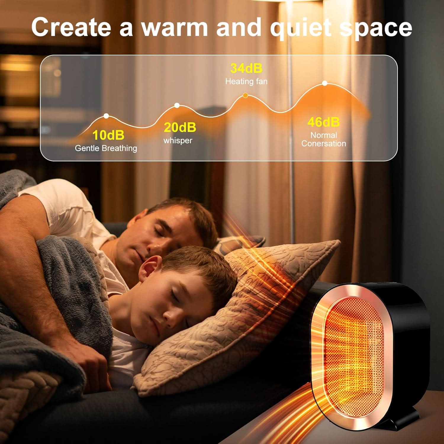 CozyGlow – Portable Heating Solution for Any Space