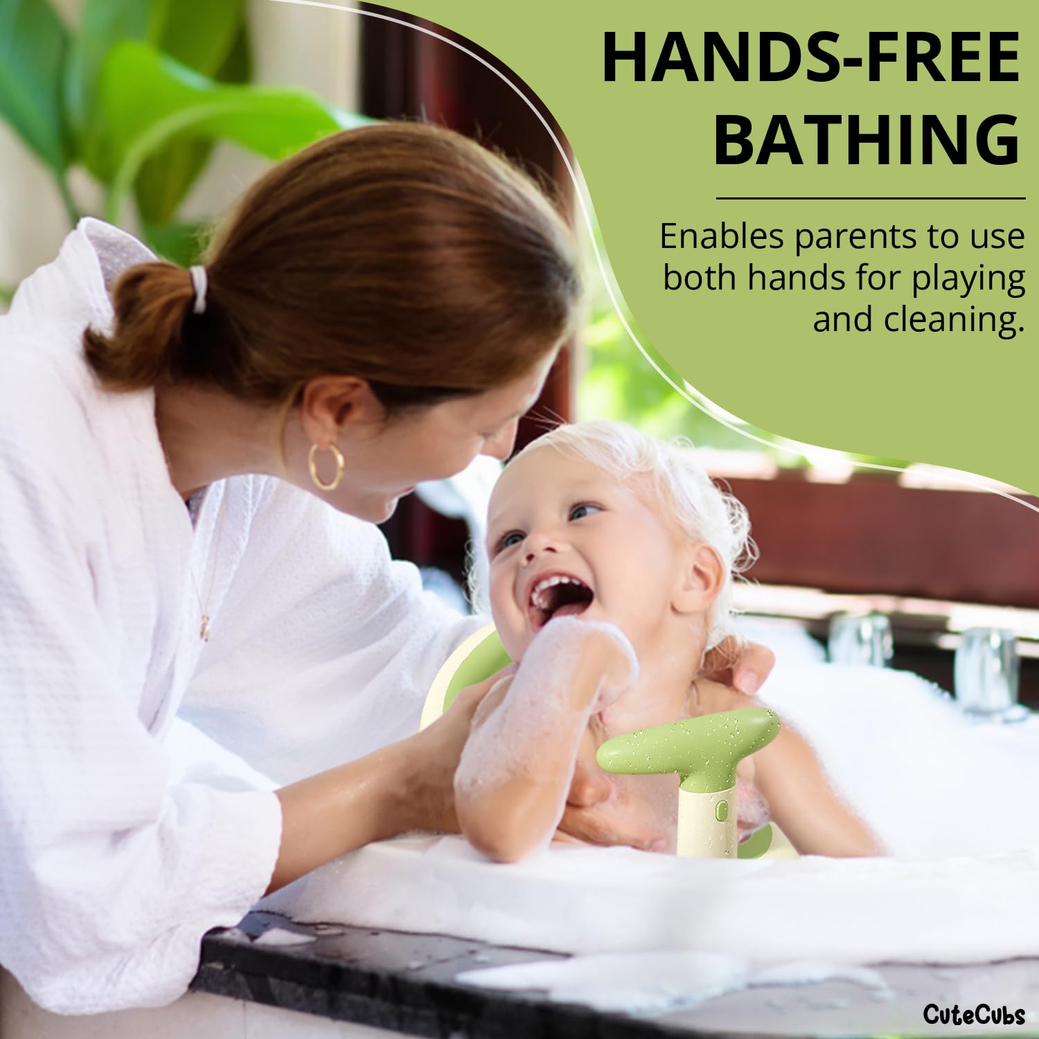 Comfortable Baby Bath Support Seat