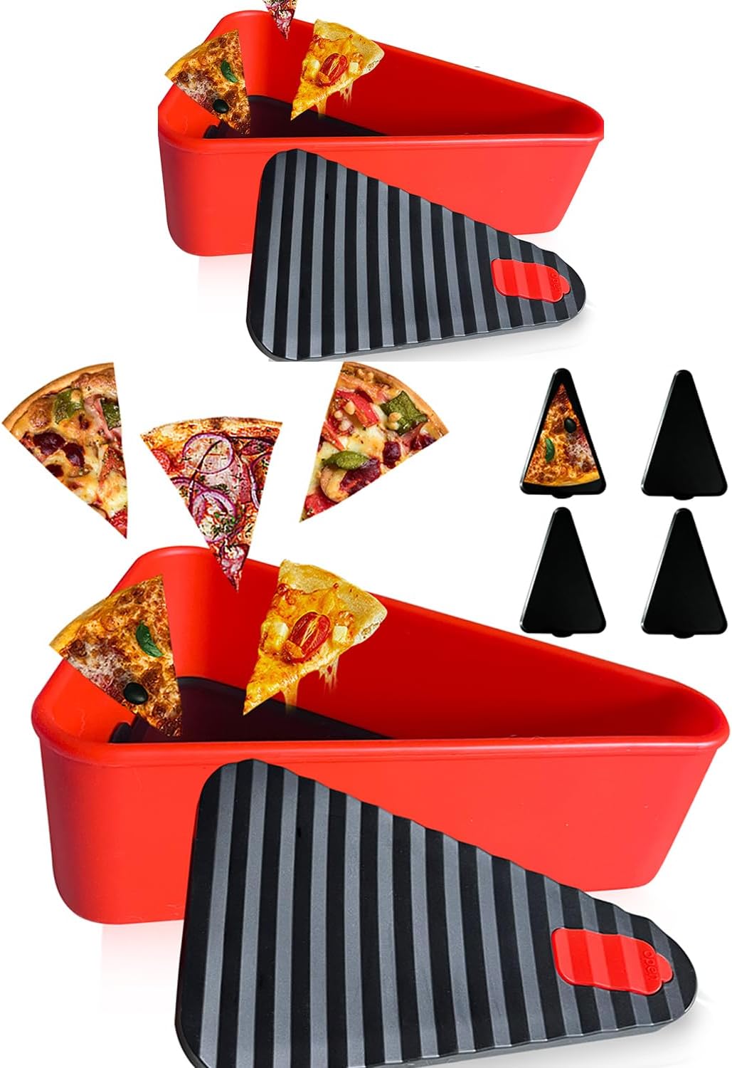 Pizza Storage Box with Two Trays – Buy One, Get One Free