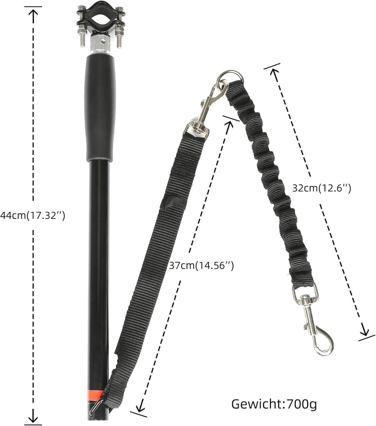 Pet Companion Bike Tow Leash System