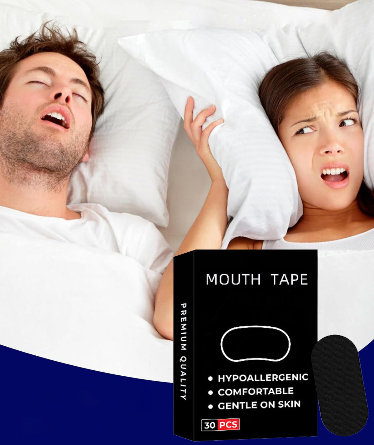 SnoreLess Nasal Patch for Restful Breathing