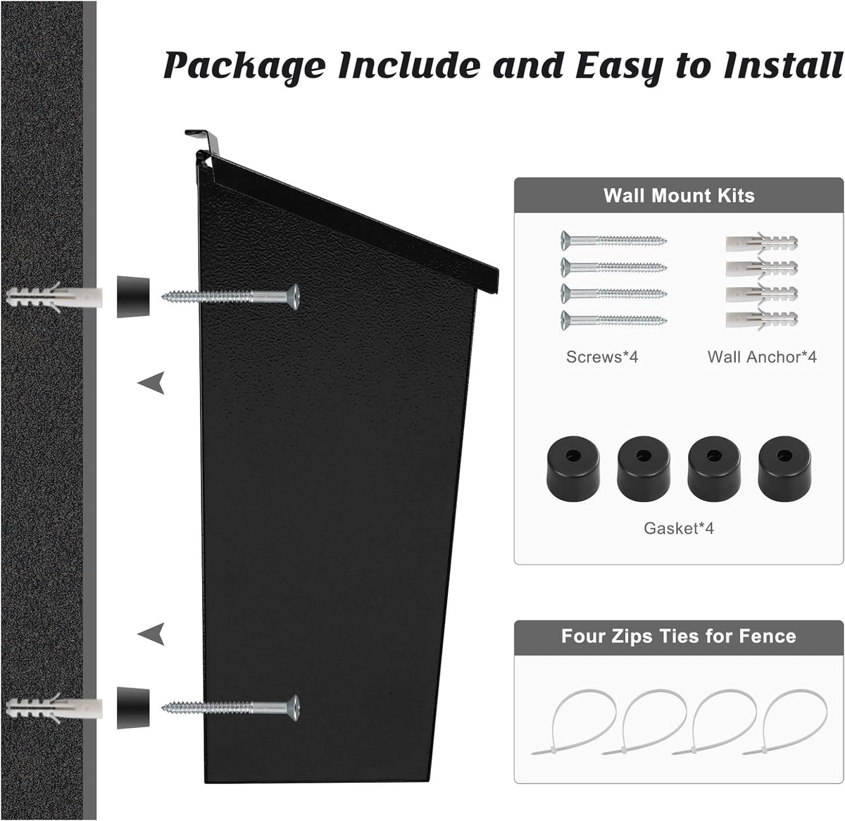Spacious Wall-Mounted Mail Organizer