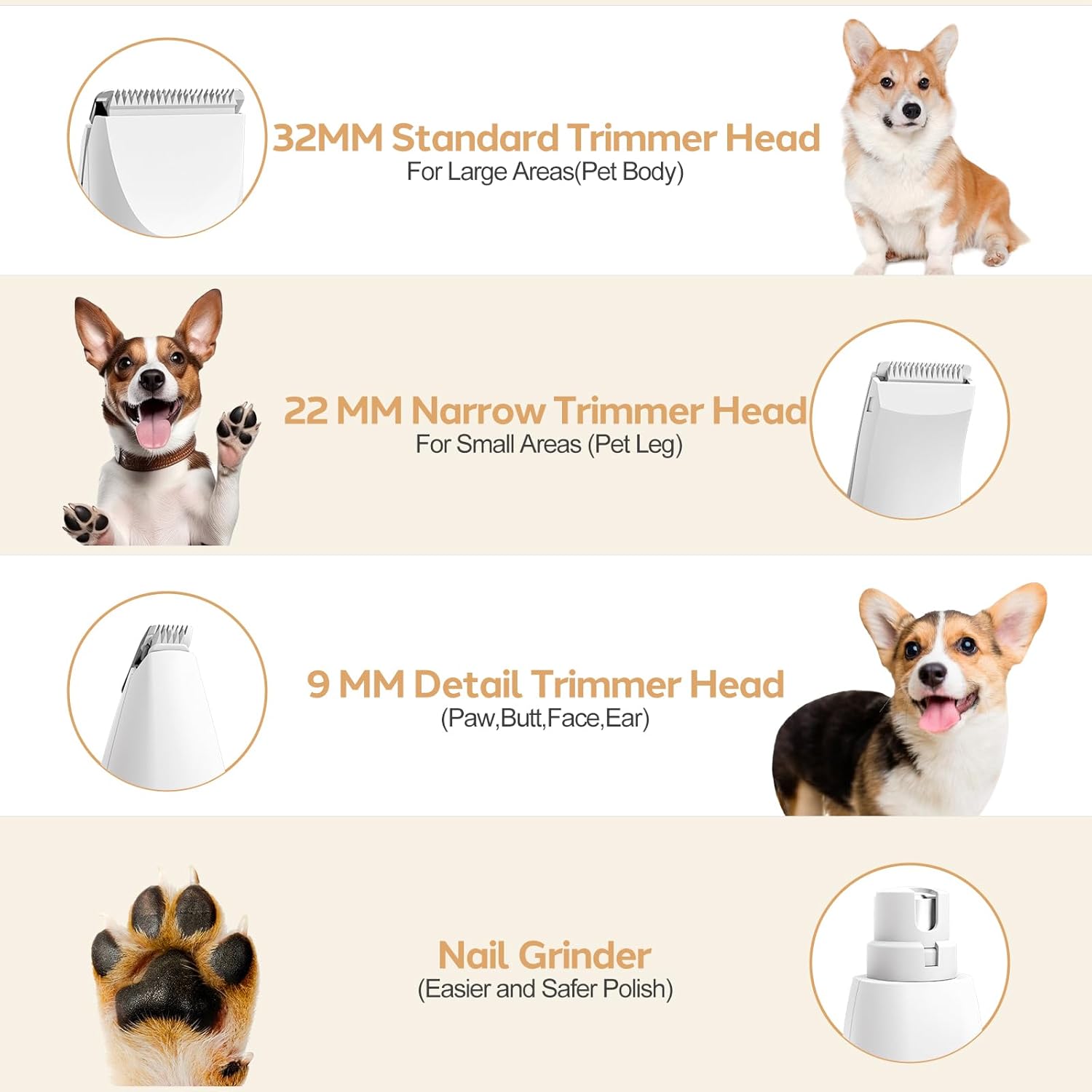 Pet Grooming Essentials Clipper Set