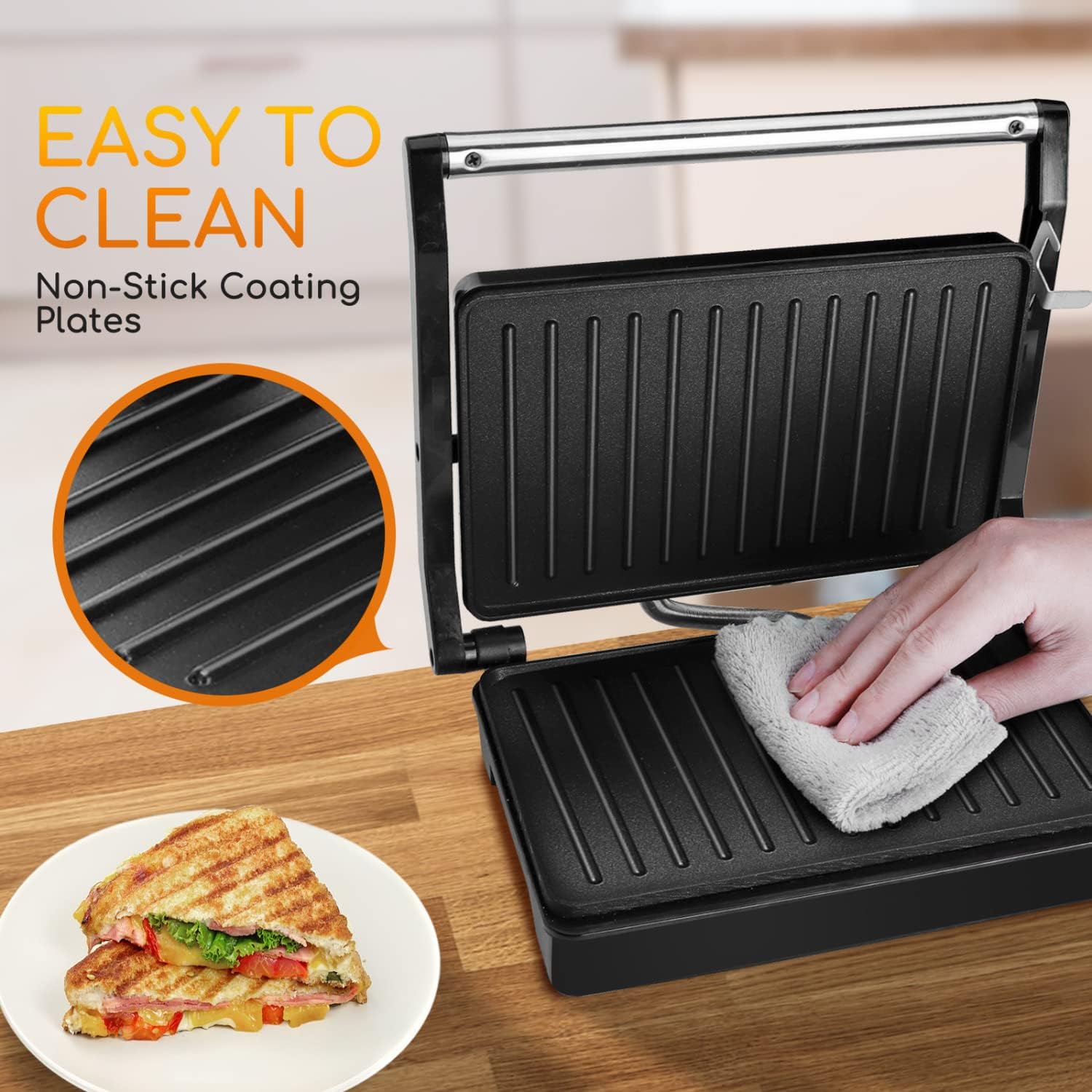 QuickHeat Sandwich Grill & Press