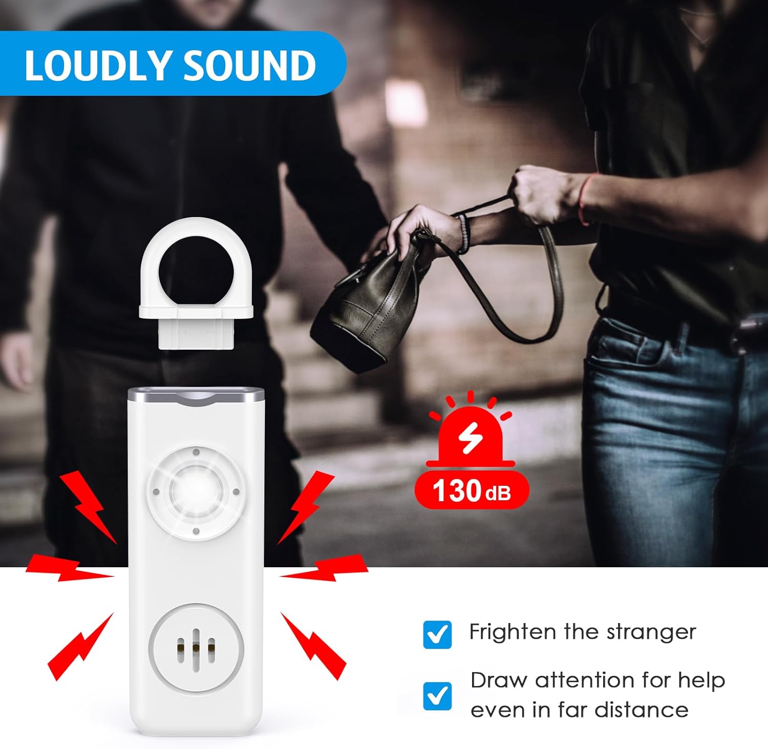 Keyring Personal Alarm – Buy One, Get One Free