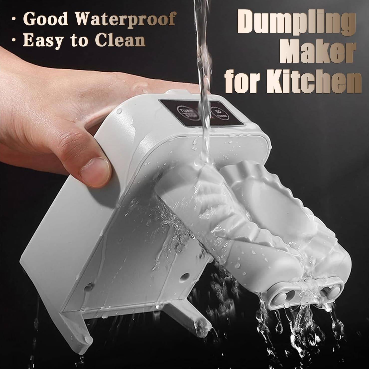 Effortless Dumpling Creator with Automated Folding