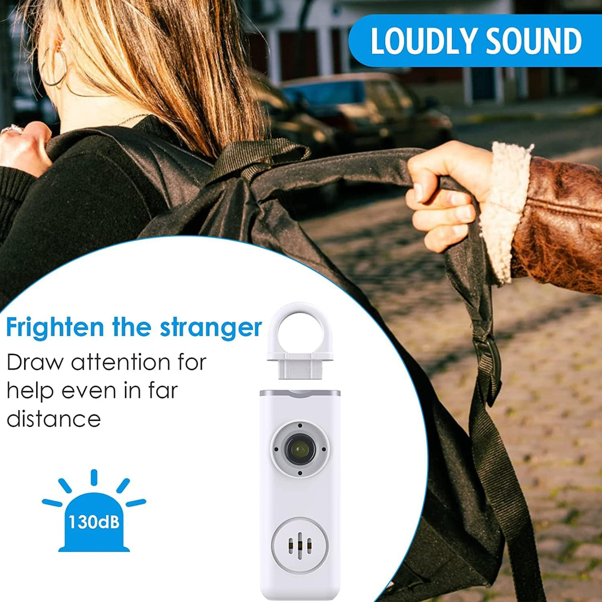 Keyring Personal Alarm – Buy One, Get One Free