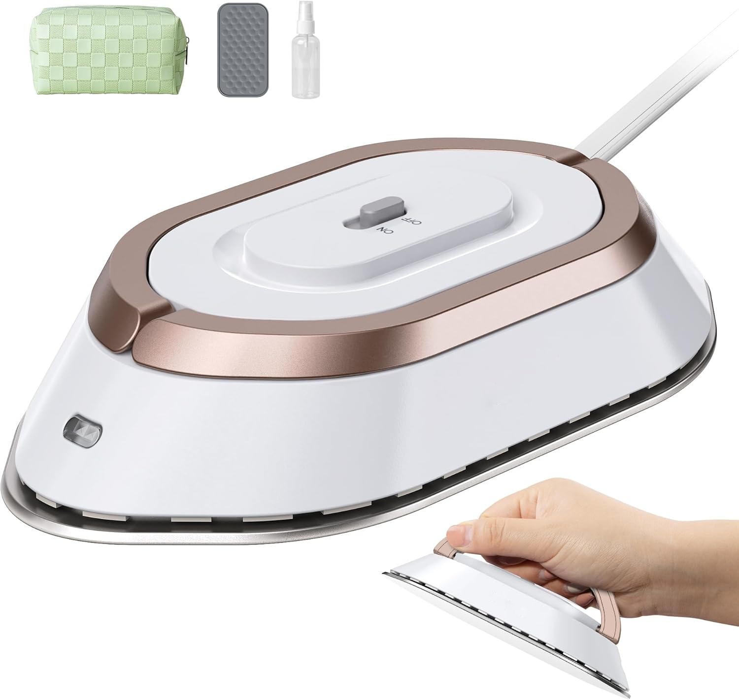 Compact Travel Steamer for Effortless Wrinkle Removal