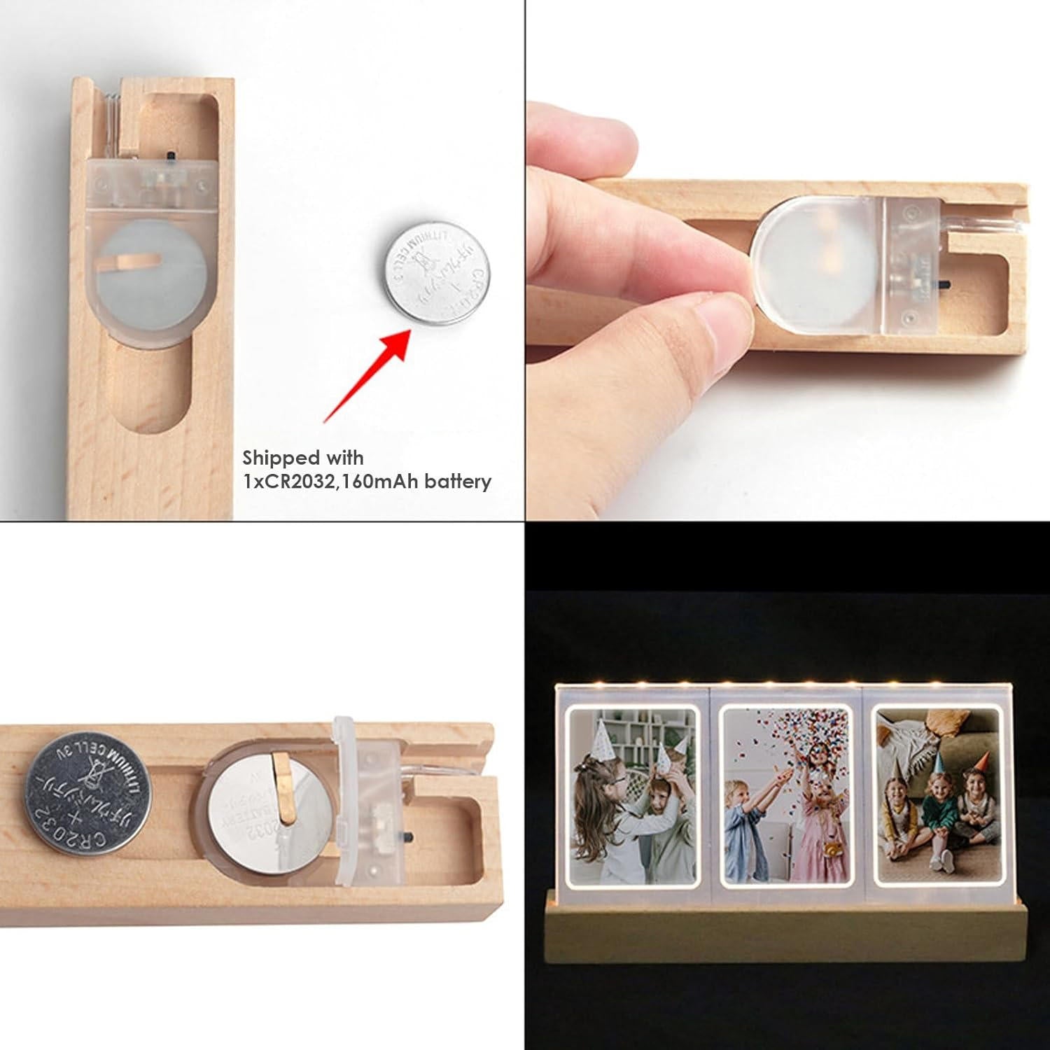Illuminate Your Memories: Stylish Photo Display Frame