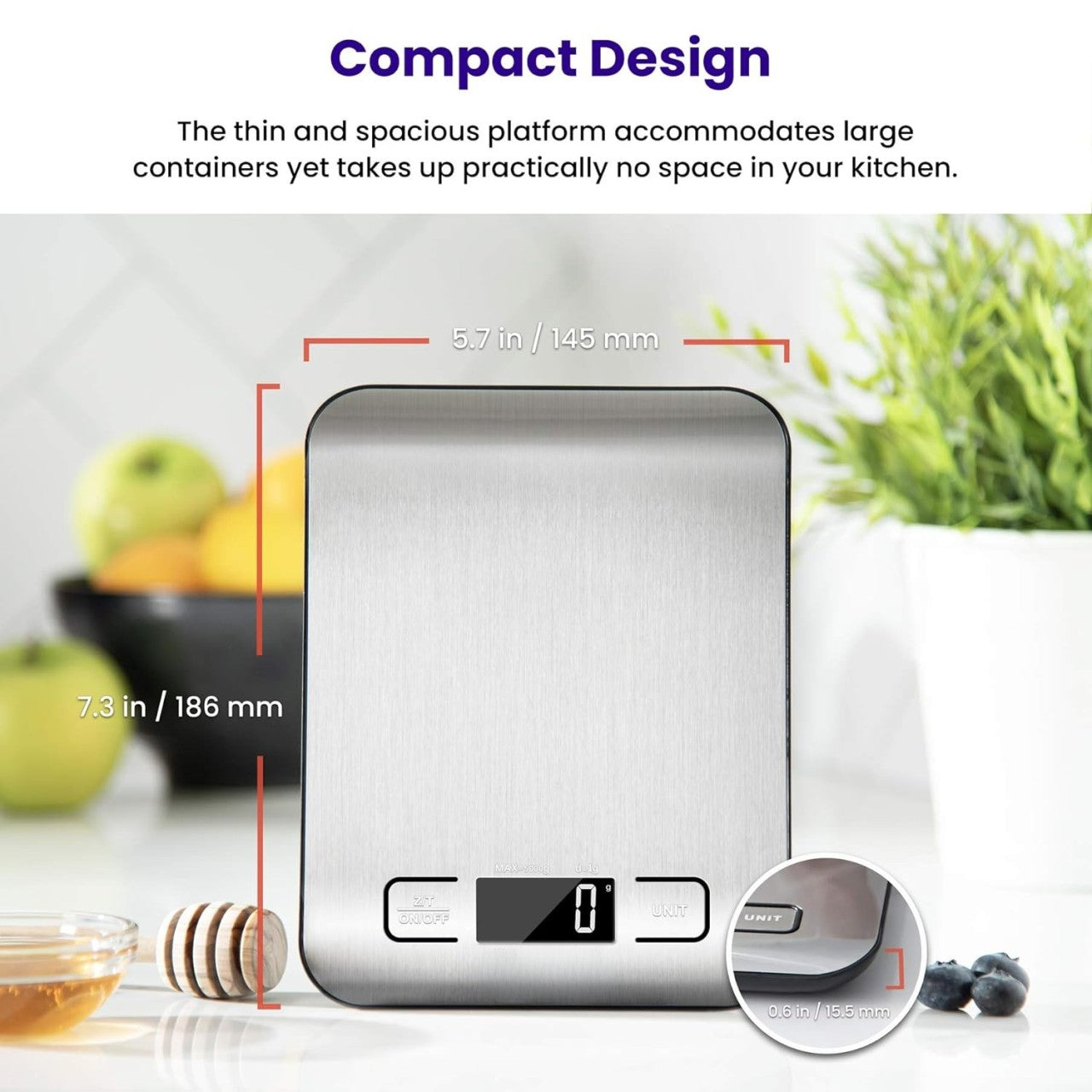 Precision Smart Kitchen Weighing Scale