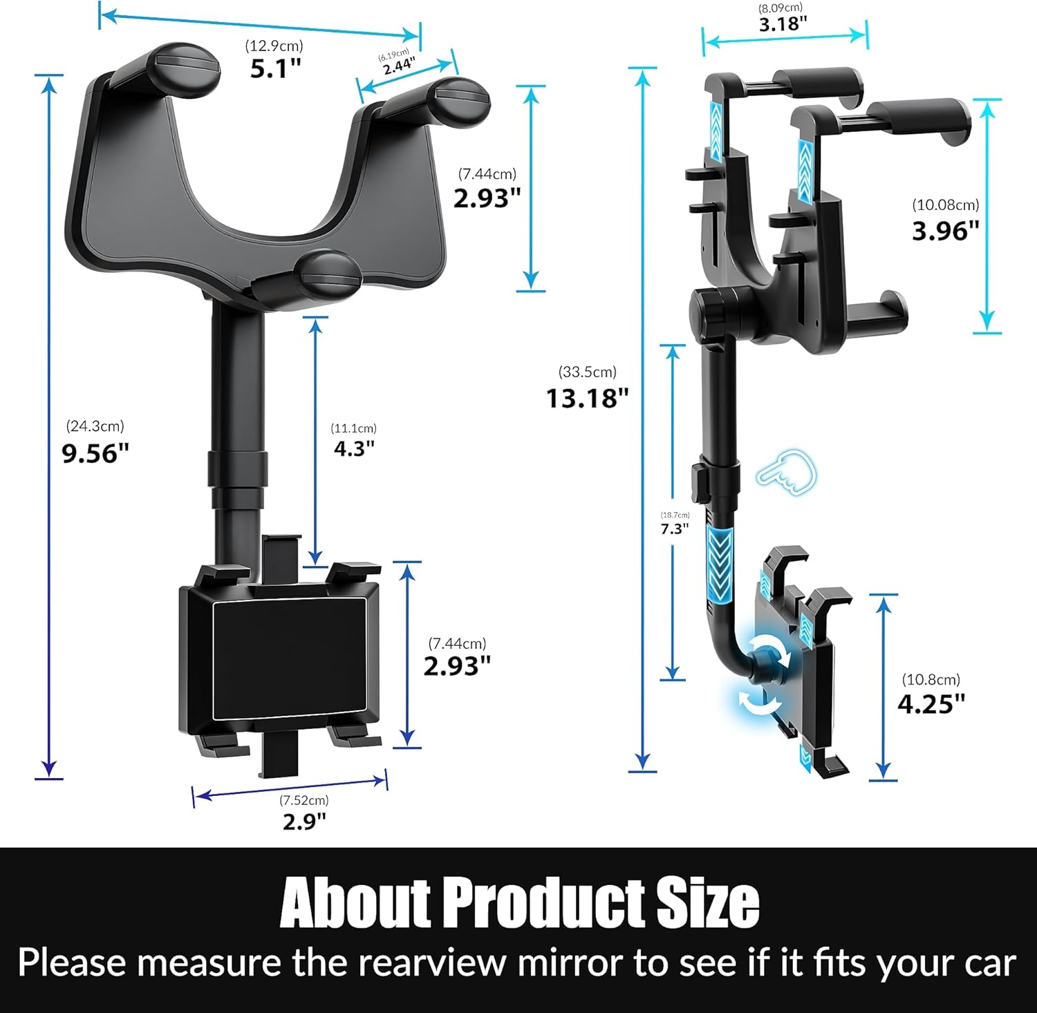 Elevate Your Navigation: Car Mirror Phone Mount