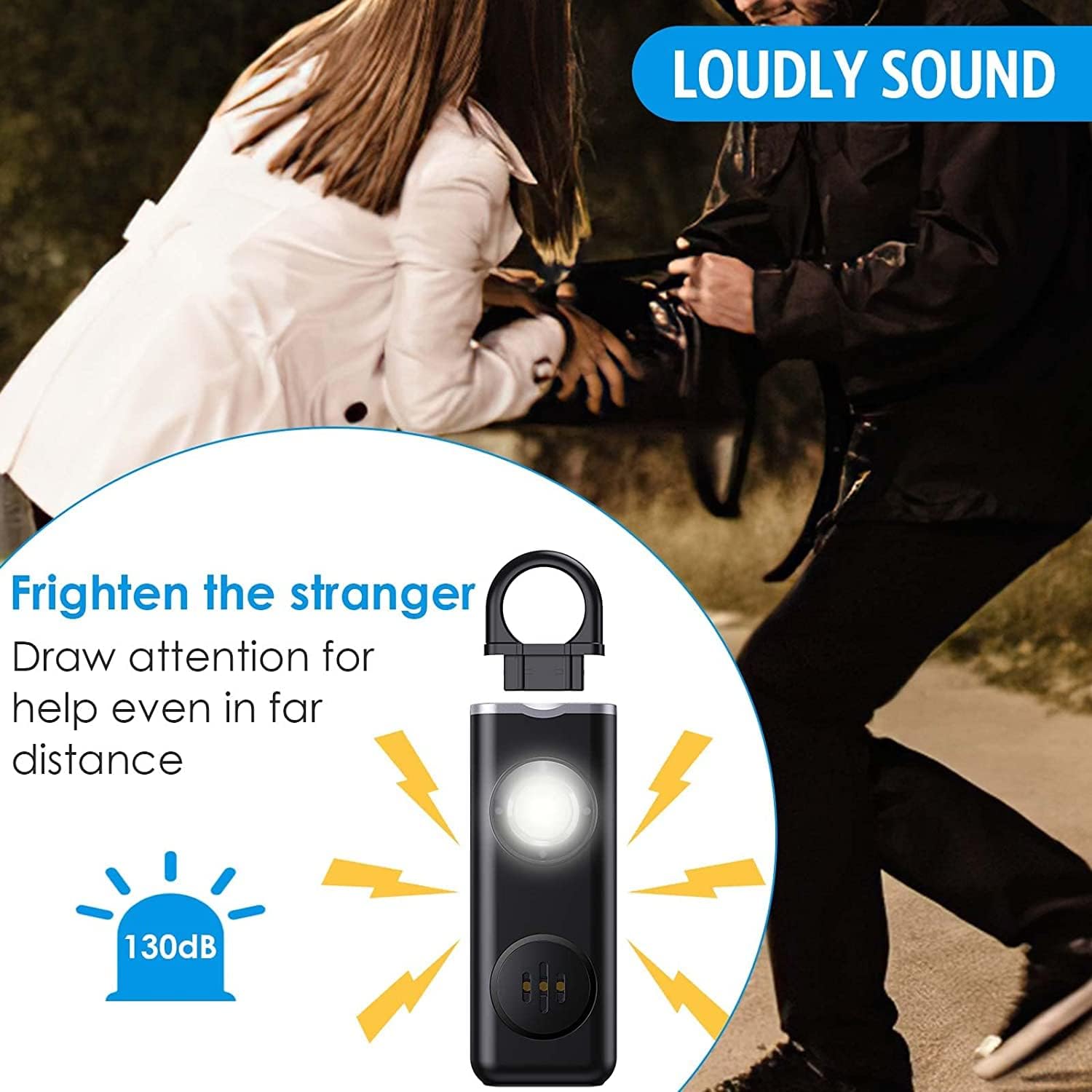 Keyring Personal Alarm – Buy One, Get One Free