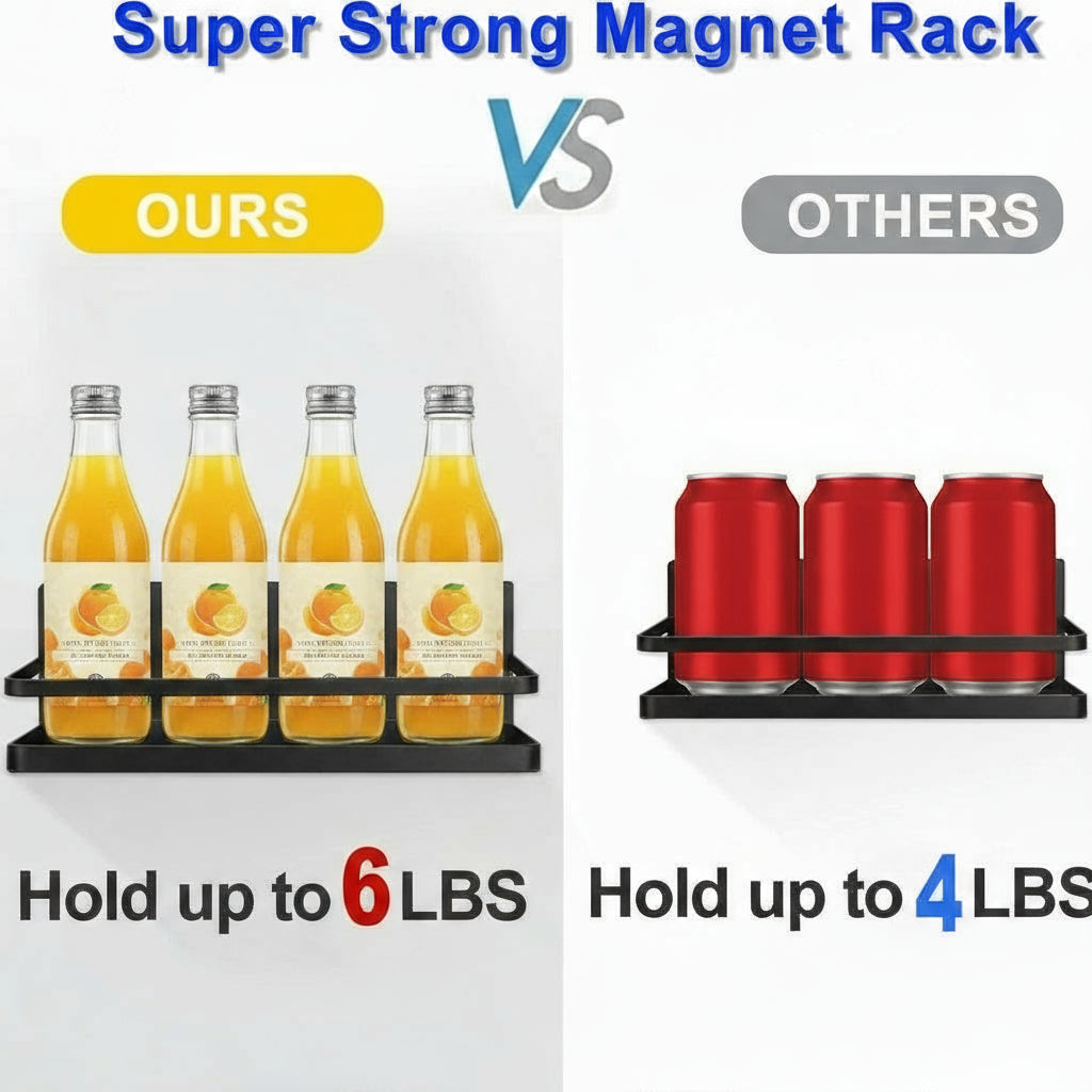 Magnetic Spice Rack Set – No Drilling Required