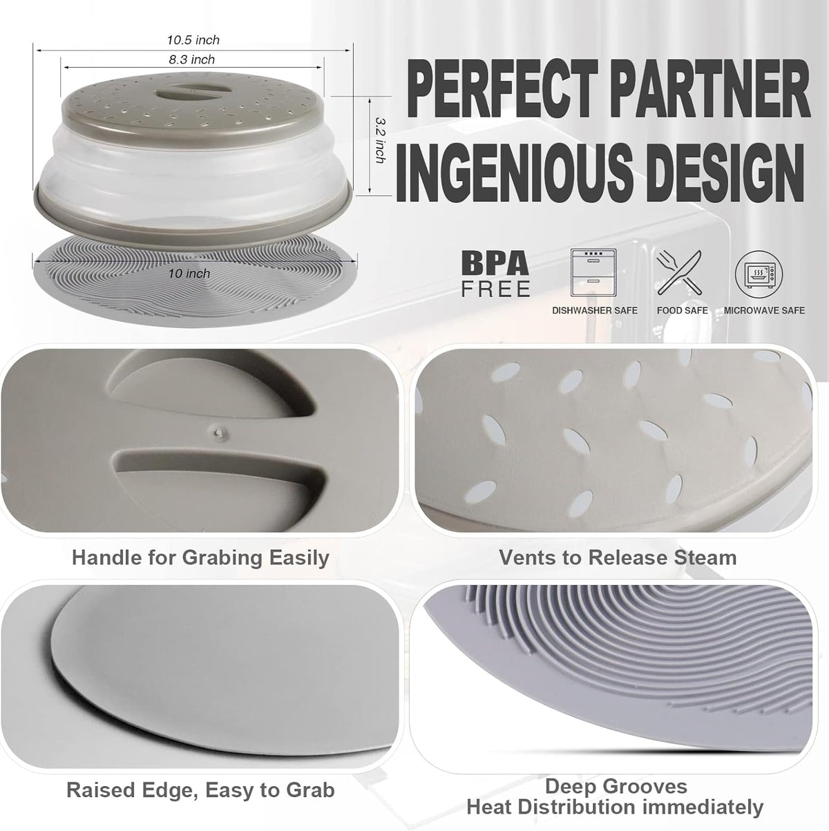 Versatile Microwave Protector & Serving Mat