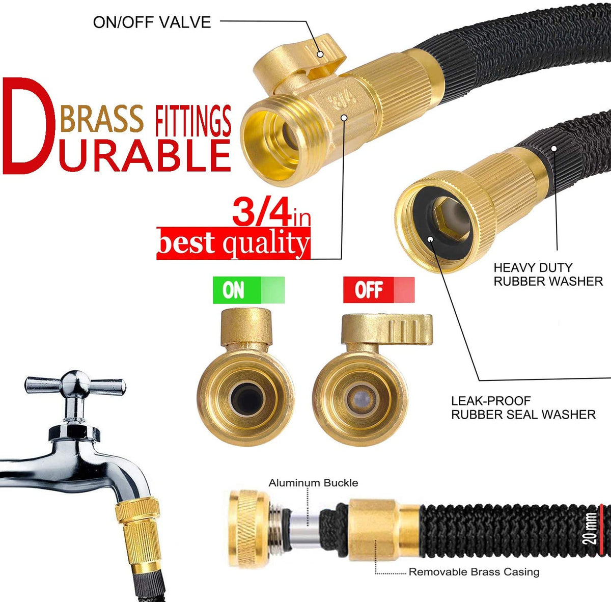 Durable Expandable Watering Hose for Every Need