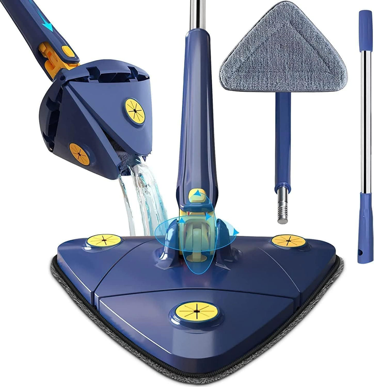 Revolutionary All-Angle Cleaning Mop