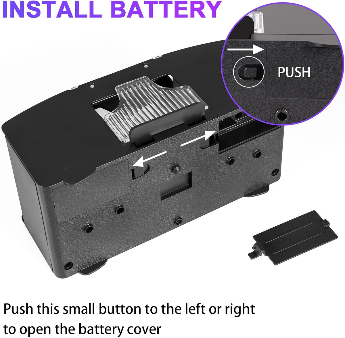 Effortless Card Shuffling Device with Versatile Power Options