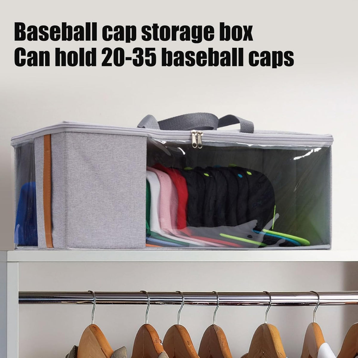 Storage Box for Baseball Caps