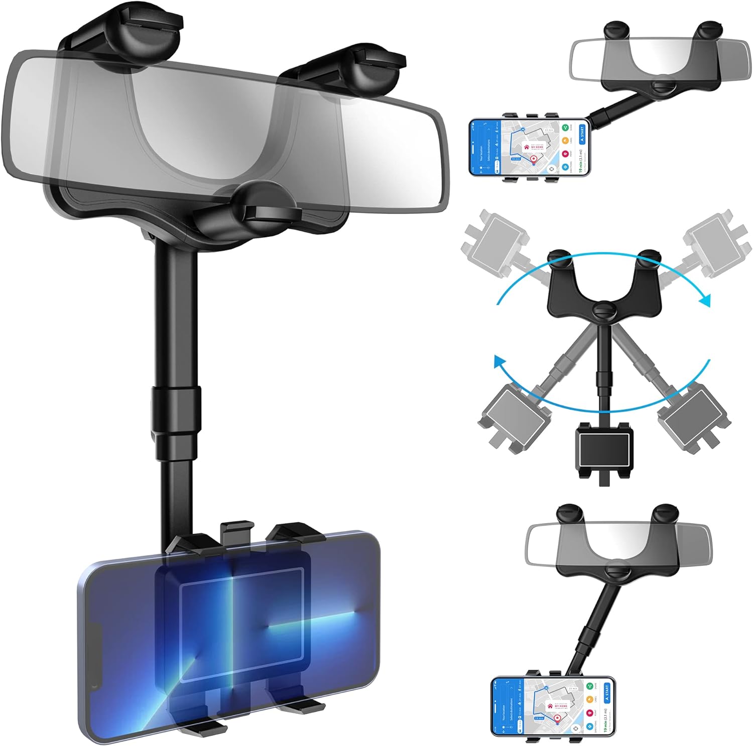 Elevate Your Navigation: Car Mirror Phone Mount