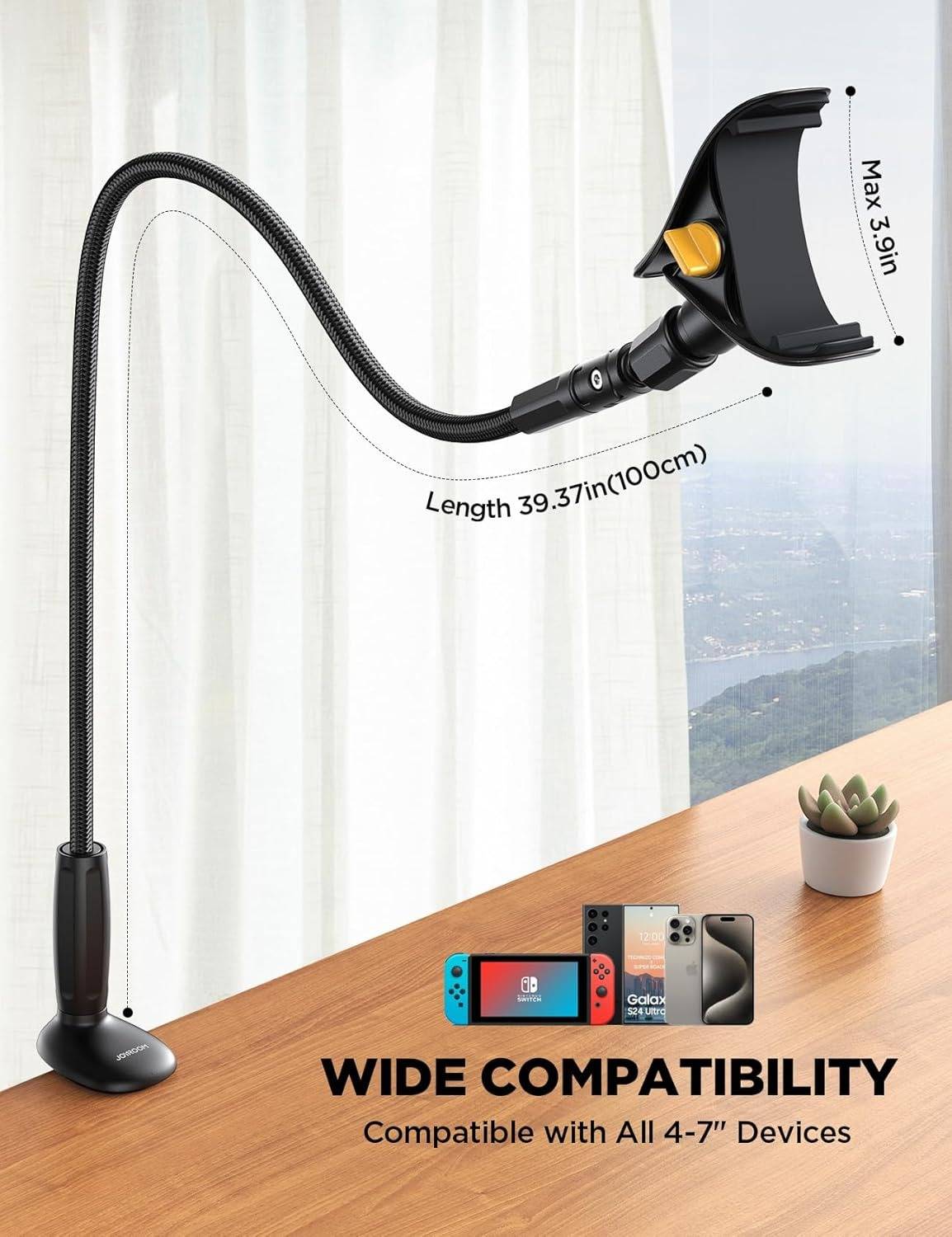 Adjustable Bedside Phone Cradle