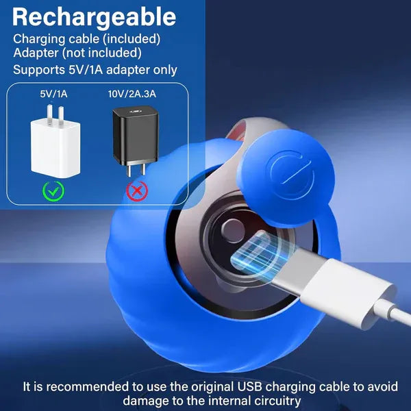 Rechargeable Interactive Cat Play Ball for Endless Fun
