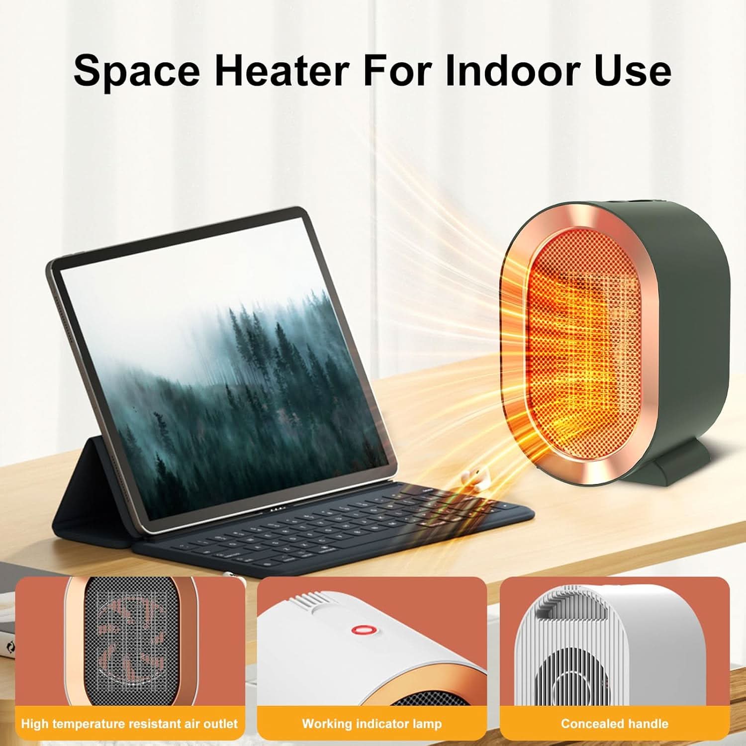 CozyGlow – Portable Heating Solution for Any Space