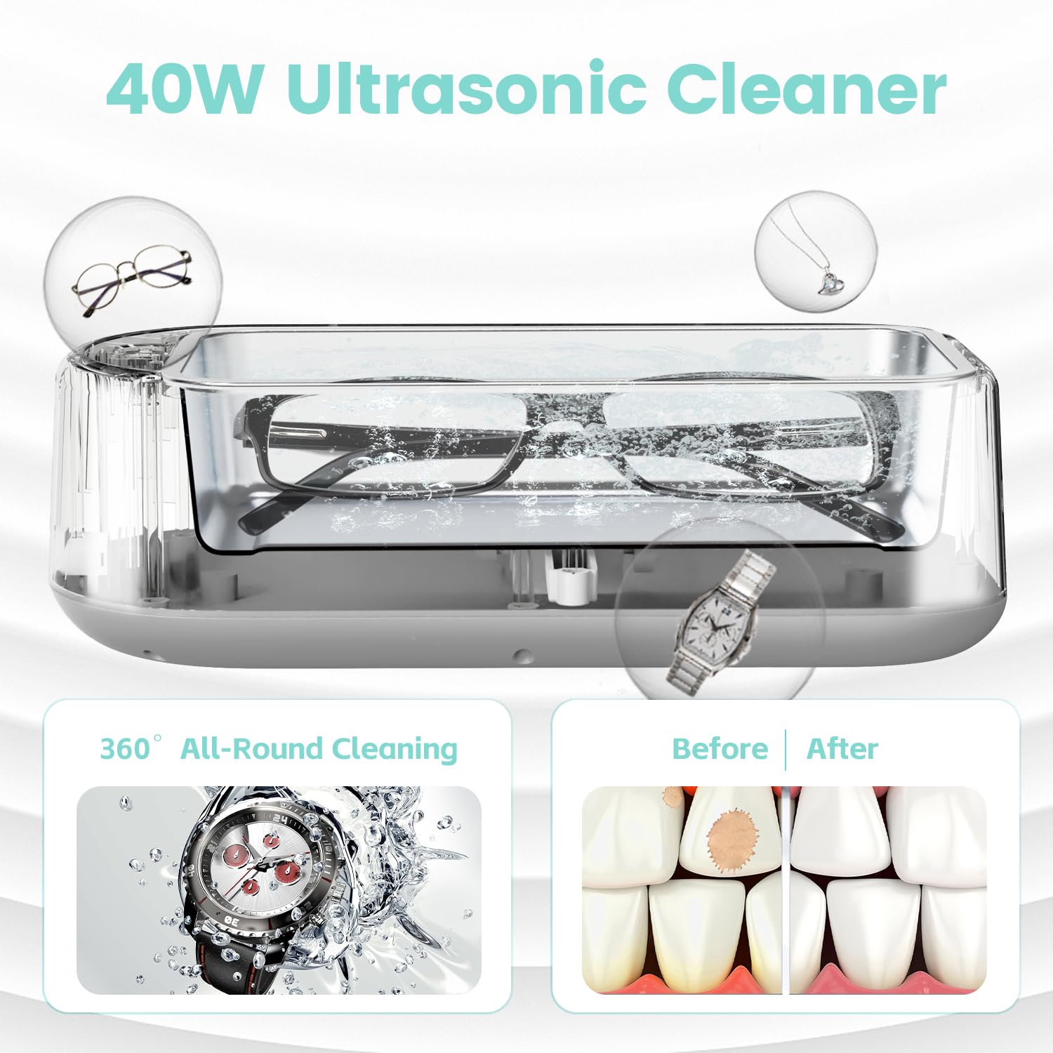Advanced Ultrasonic Cleaner for Jewelry and Accessories