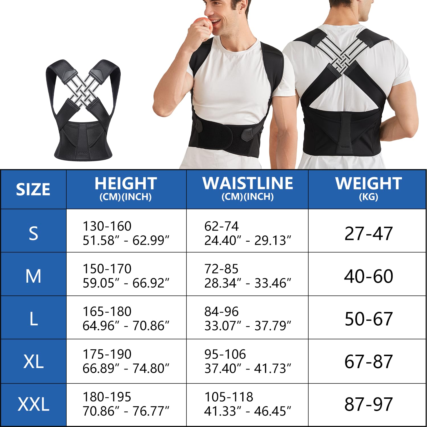 Posture Perfecter Adjustable Brace