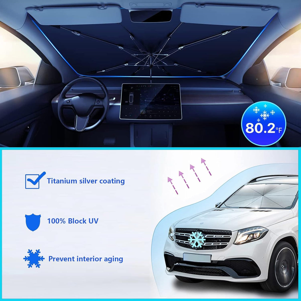 Ultimate Car Sun Protector Shield