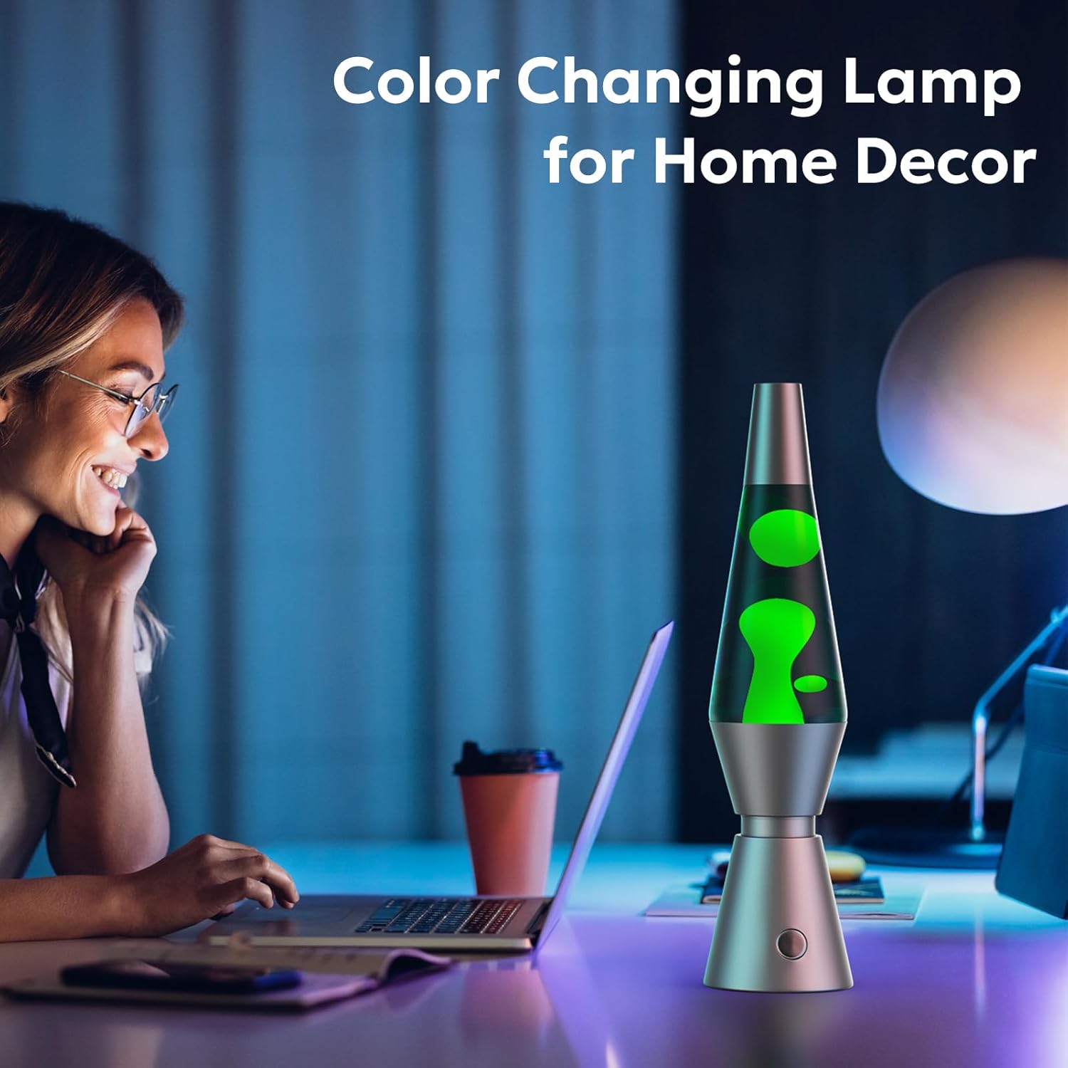 Soothing Glow LED Lamp for Relaxation and Ambiance