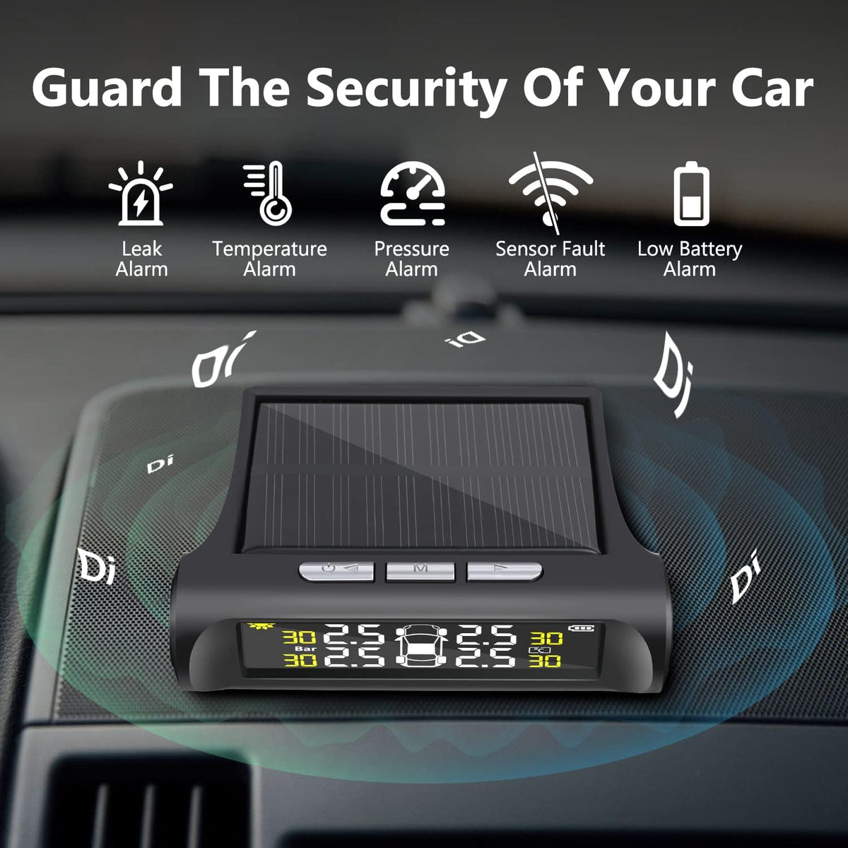 Real-Time Tire Pressure & Temperature Monitoring System