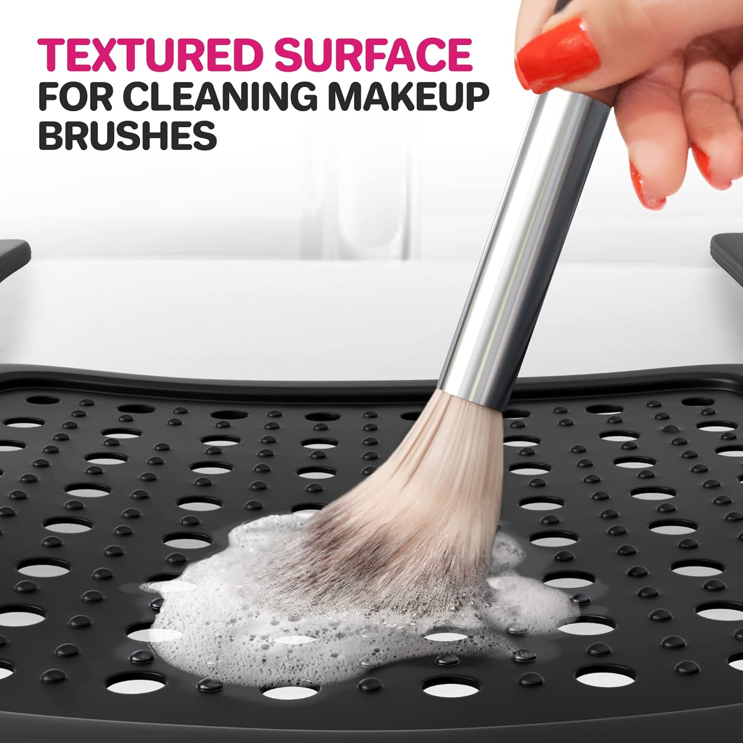 Compact Bathroom Sink Cover for Increased Counter Space