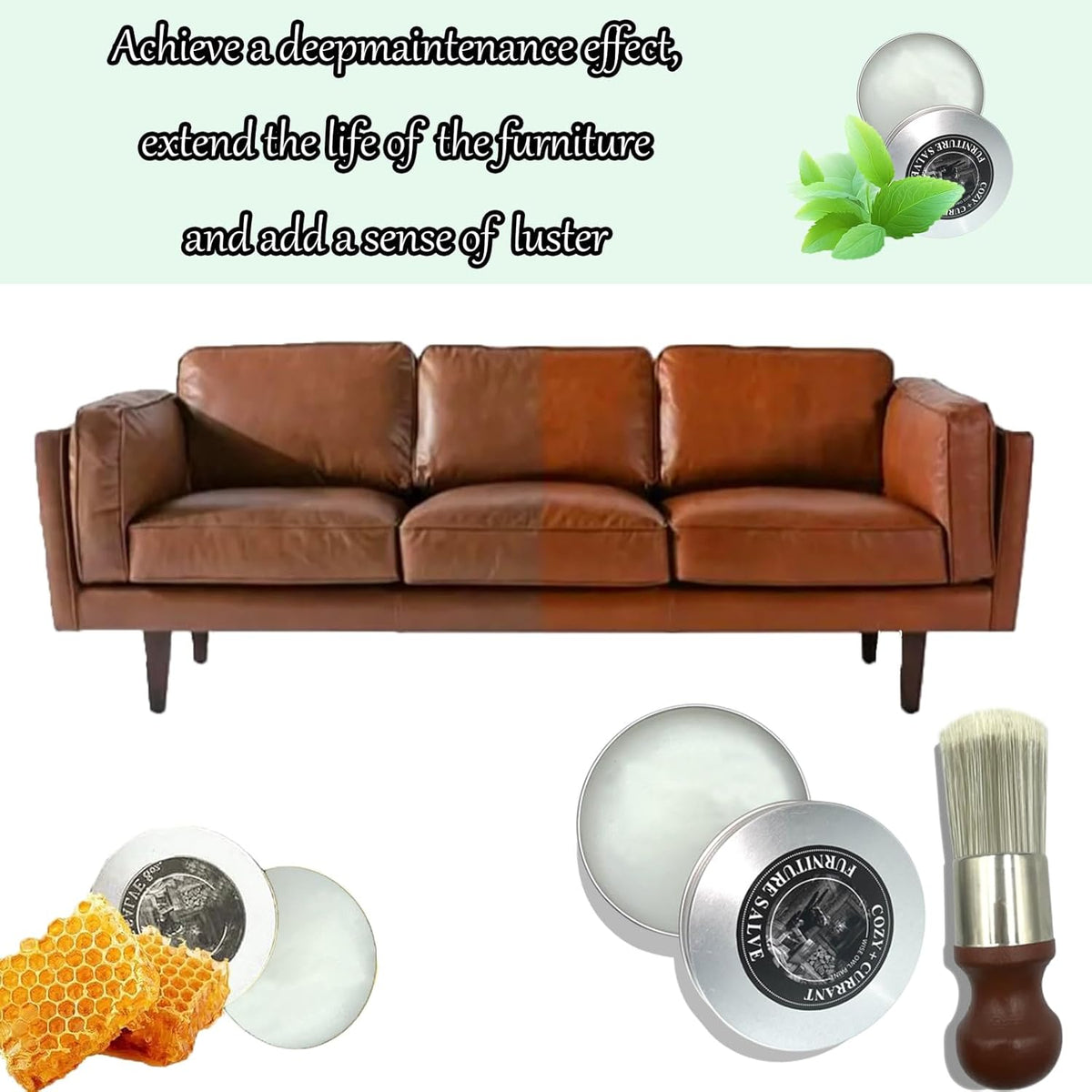 Revitalize Your Leather and Wood with Our Care Kit