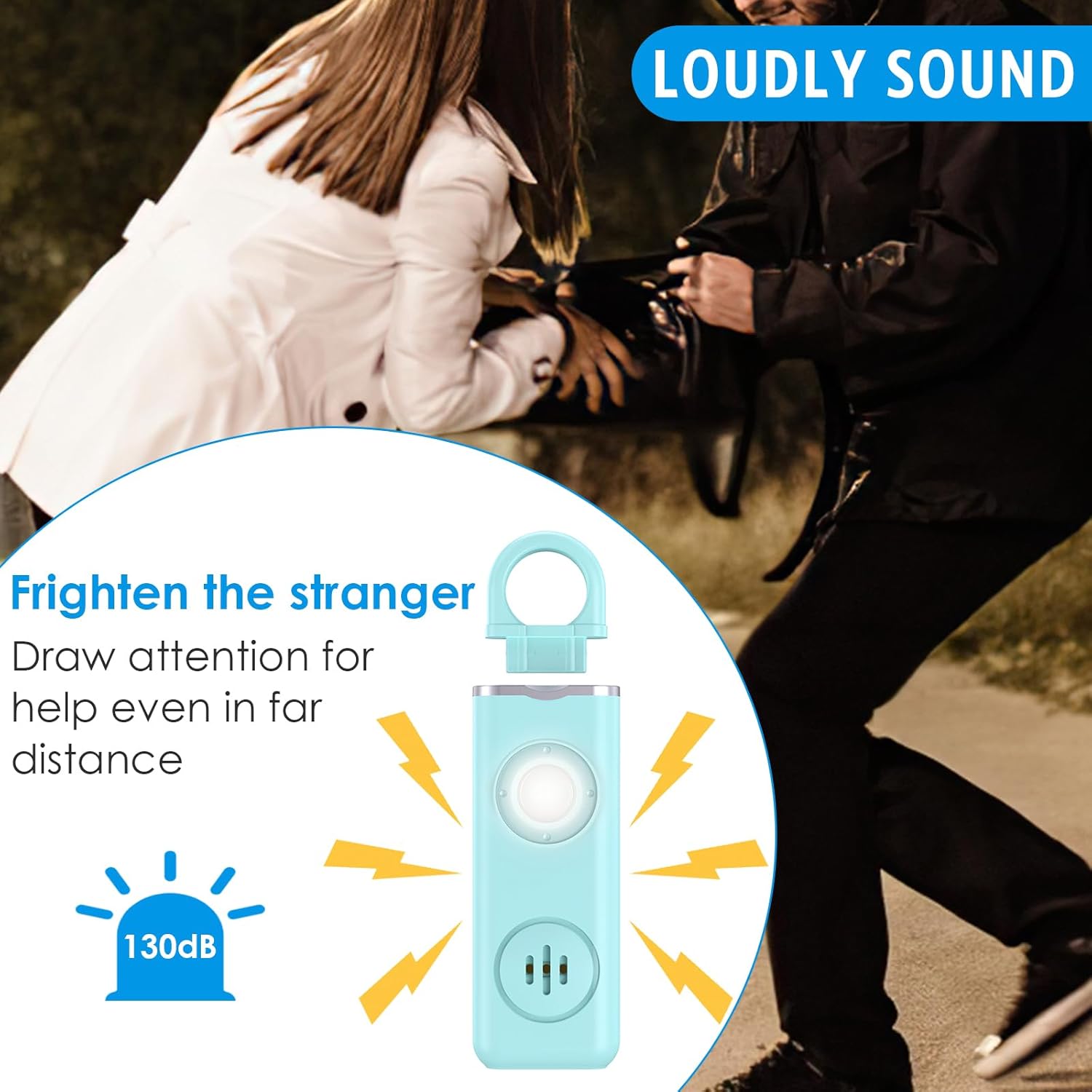 Keyring Personal Alarm – Buy One, Get One Free